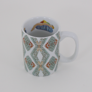 Caneca Porcelana Policromia